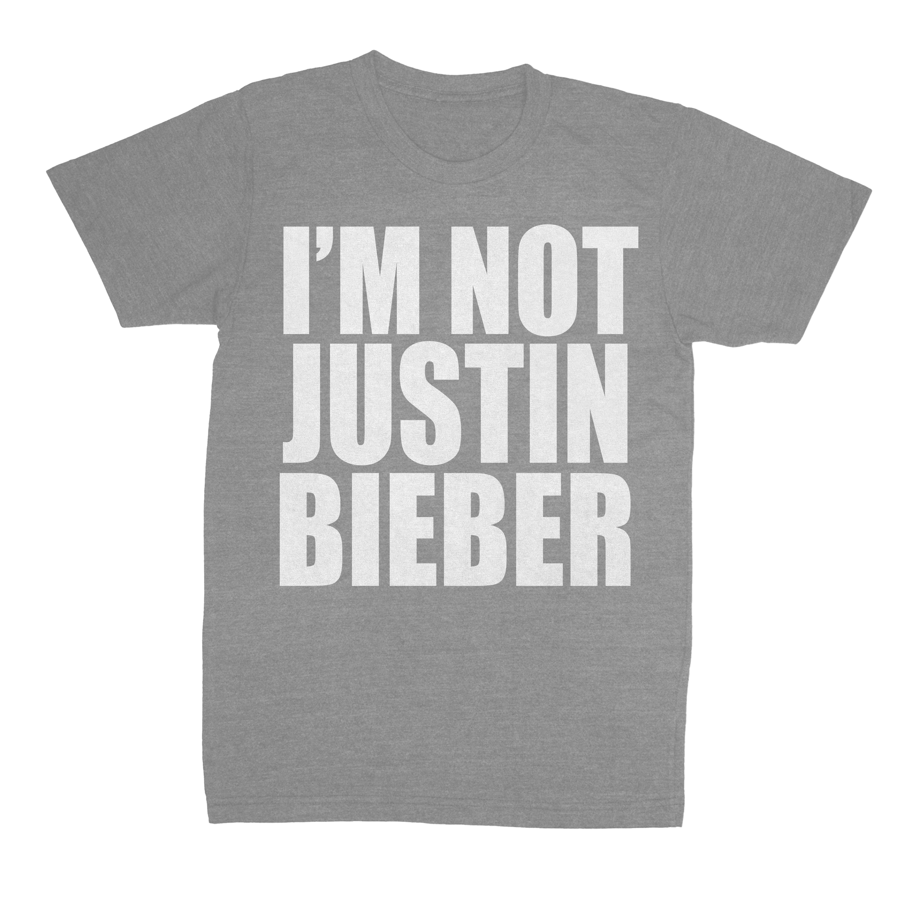 I'm Not Justin Bieber Tee